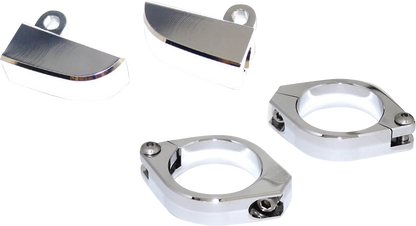 HIGHSIDER Turn Signal Mount with 38-41 mm Clamp - Chrome 220-216405