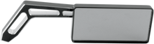 PRO-ONE PERF.MFG. Mirror - Weekend Warrior - Side View - 2 Tone/Cut-Out - Rectangle - Black - Right 102470B