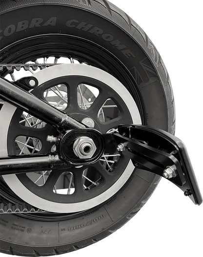 KODLIN USA License Plate Bracket - M8 Softail - Black KUS20501
