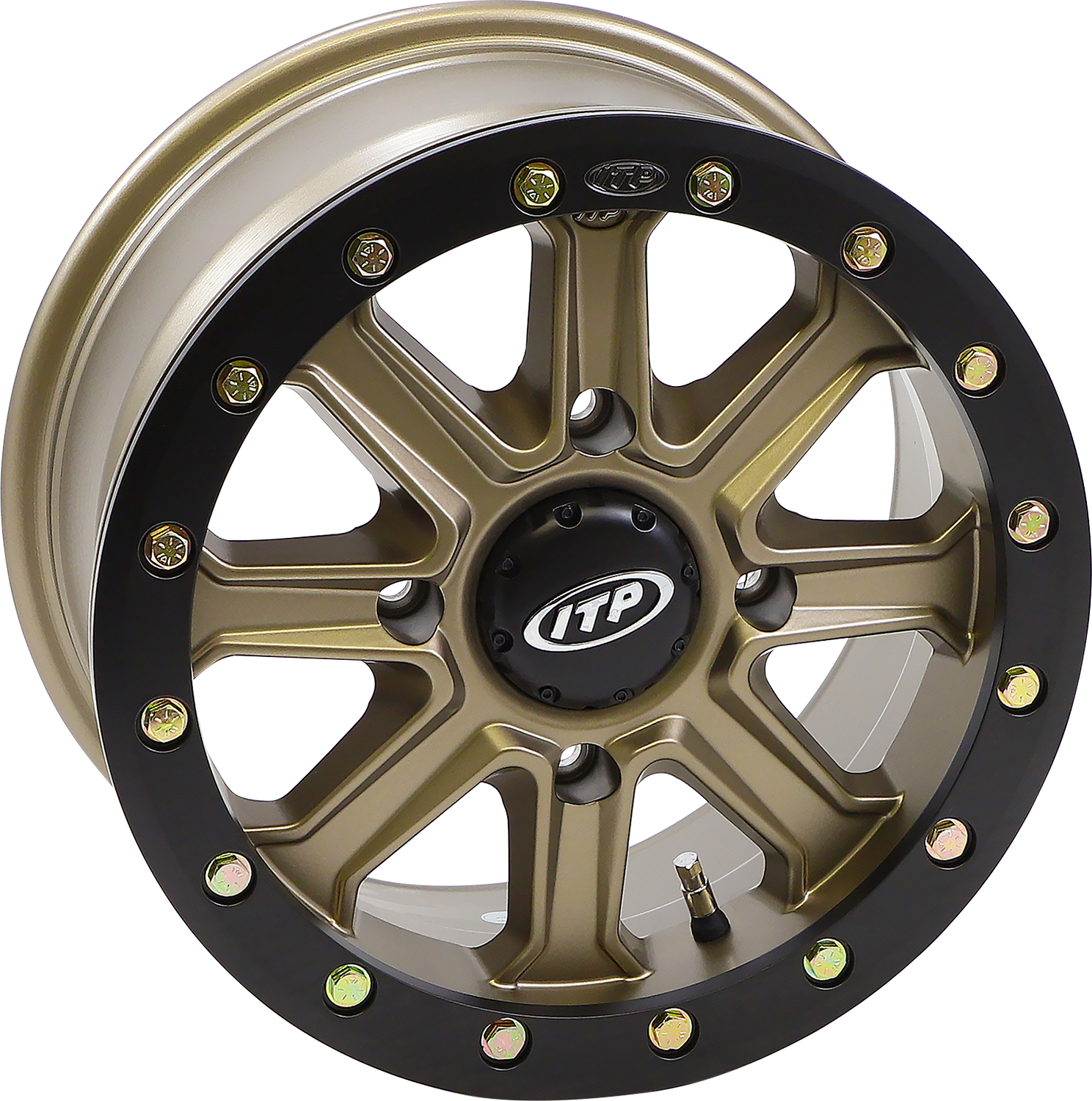 ITP Wheel - Inertia - Front/Rear - Bronze - 14x7 - 4/137 - 5+2 (+40 mm) 1422525729B