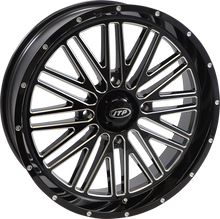 ITP Wheel - Momentum - Front/Rear - Black/Milled - 24x6.5 - 4/137 - 4+2.5 (+10 mm) 2422786731B