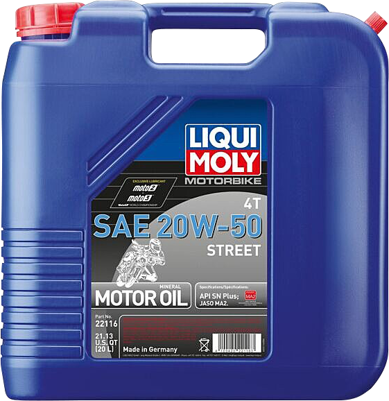 LIQUI MOLY Street 4T Oil - 20W-50 - 20 L 22116