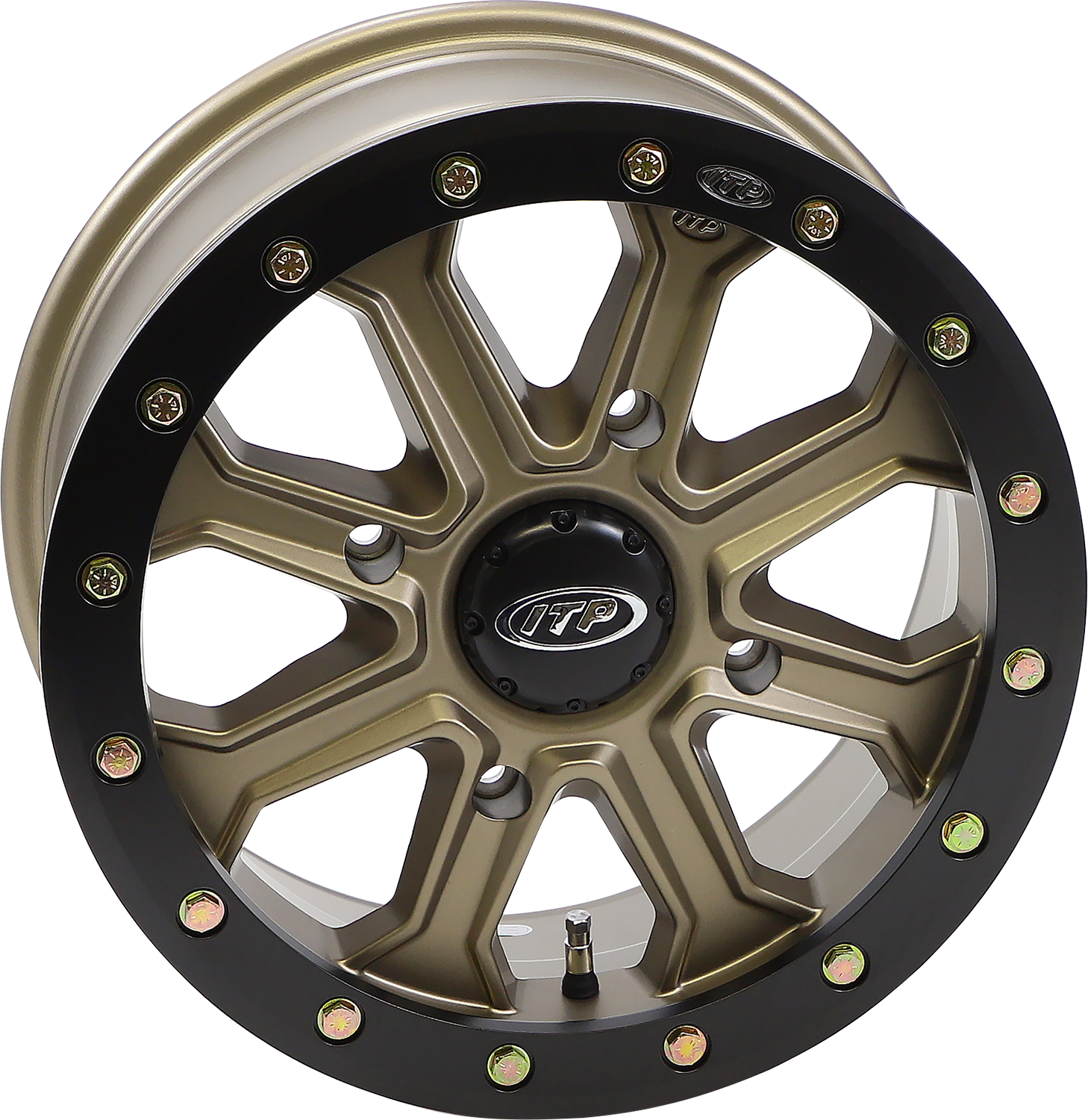 ITP Wheel - Inertia - Front/Rear - Bronze - 15x7 - 4/156 - 5+2 (+40 mm) 1522530729B