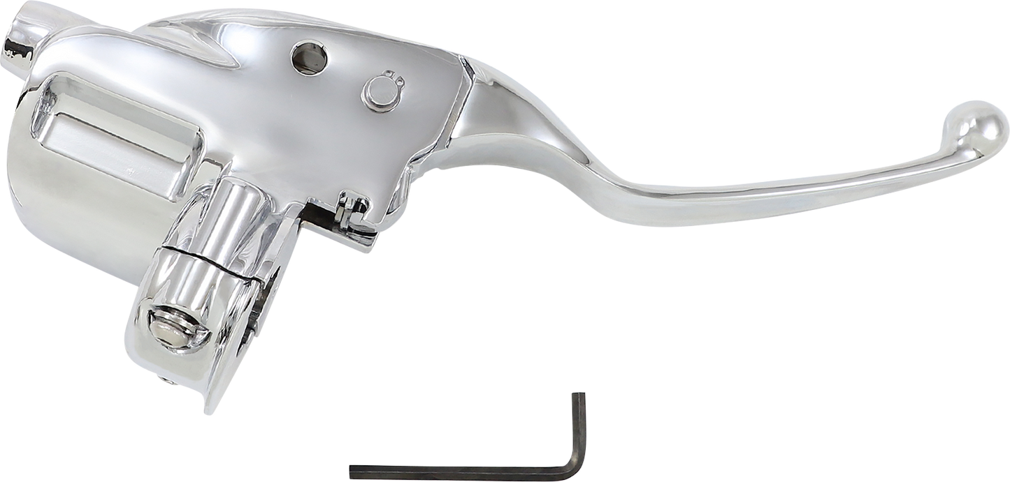 DRAG SPECIALTIES Clutch Master Cylinder Assembly - Chrome H07-0802-2