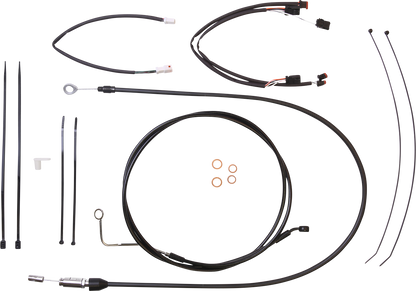 MAGNUM SHIELDING XR Handlebar Installation Kit - 12"-14" Ape Hangers - '21-'23 FLTR - Black 4861141