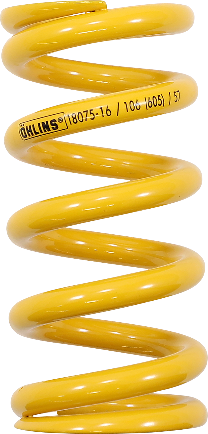 OHLINS-BICYCLE Shock Spring - 605 lb 18075-16