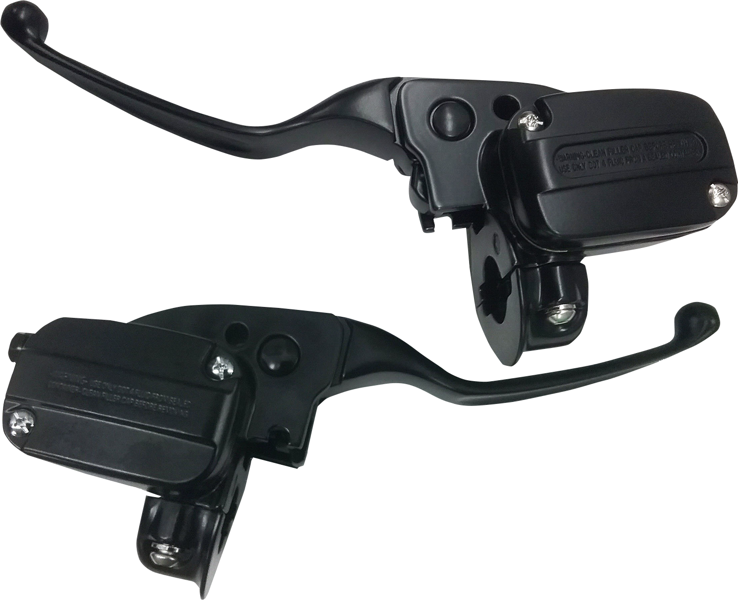 DRAG SPECIALTIES Brake/Clutch Lever Assembly - Matte Black H07-0802MB-A