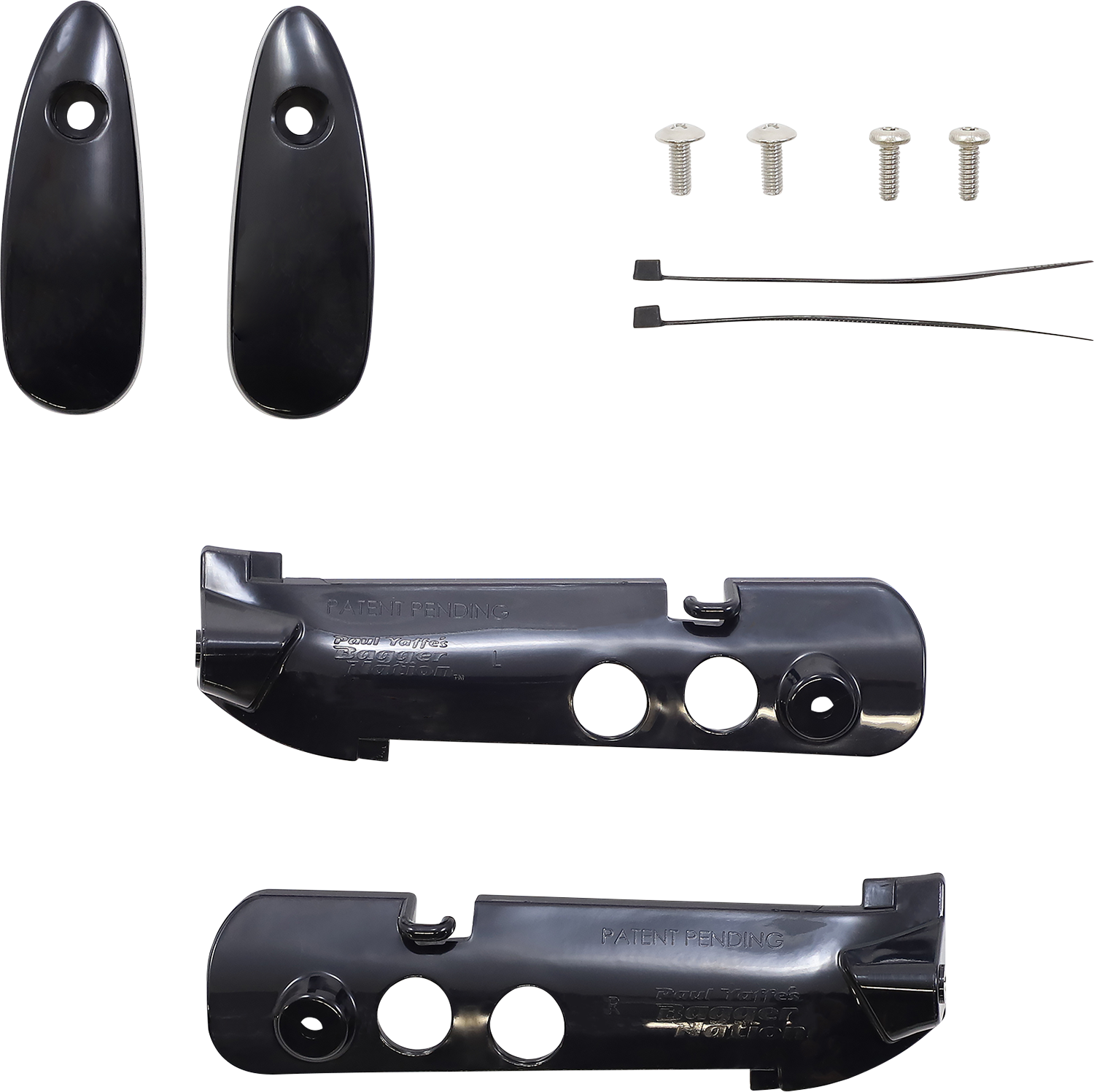 PAUL YAFFE BAGGER NATION Turn Signal Eliminator - Black - Road Glide PYO:TSE-15L-B