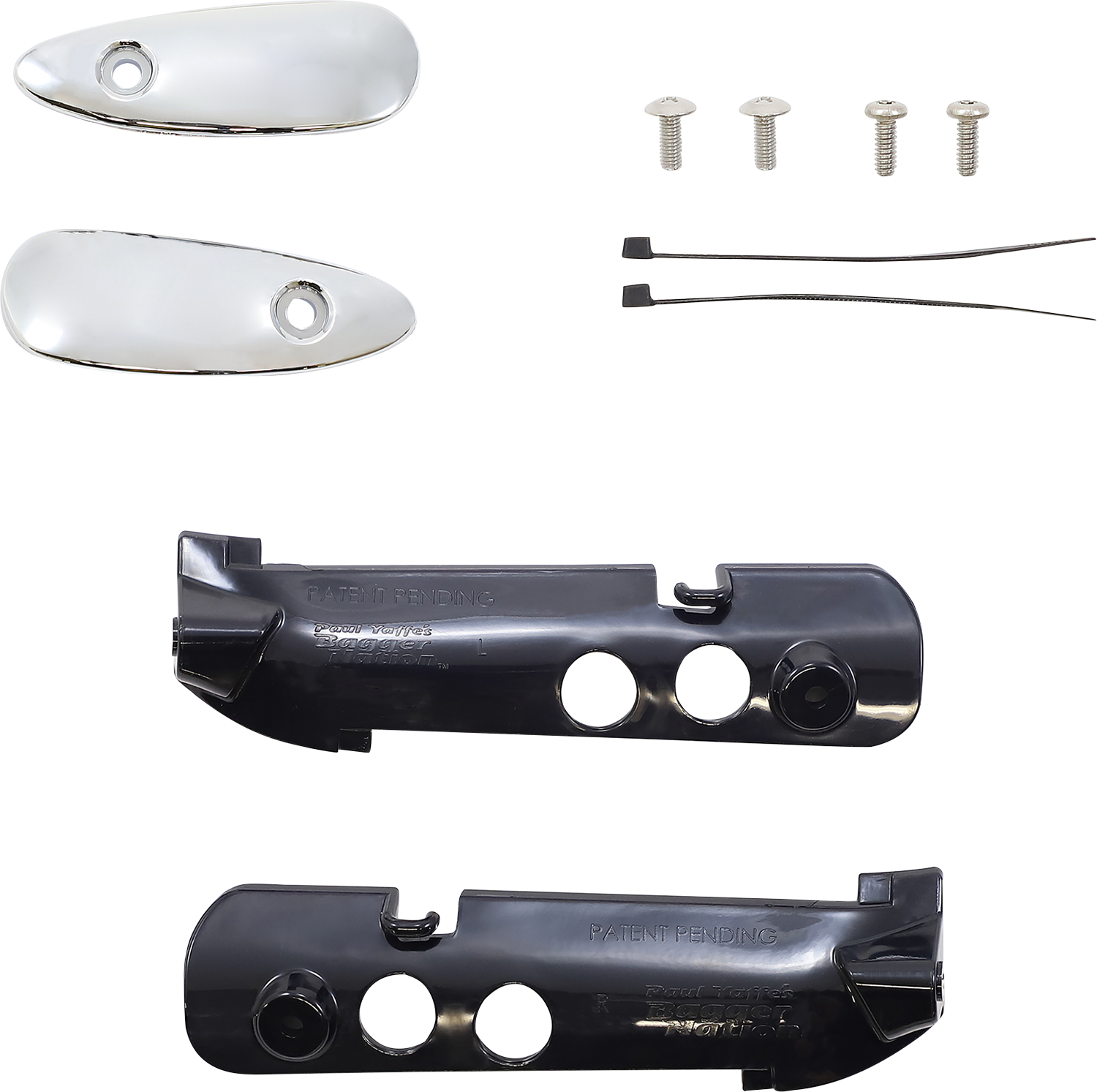 PAUL YAFFE BAGGER NATION Turn Signal Eliminator - Chrome - Road Glide PYO:TSE-15L-C