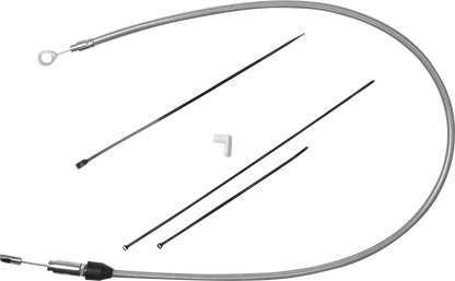 DRAG SPECIALTIES Quick Connect Clutch Cable - Upper - 36" - Stainless Steel 5323402HE