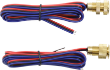 PAUL YAFFE BAGGER NATION Lightning Bolts - Red - Brass PYO:BOLTS-BRK-BR