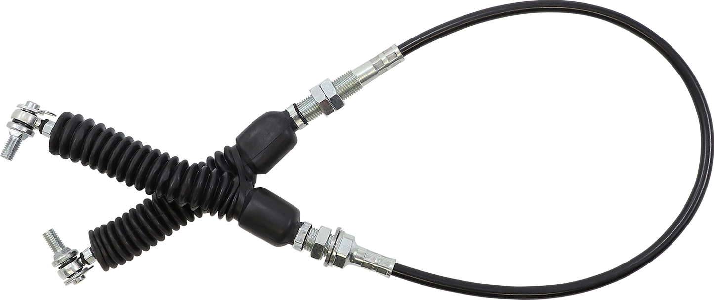 MOOSE OFFROAD Shifter Cable - UTV - Polaris 100-2329-PU