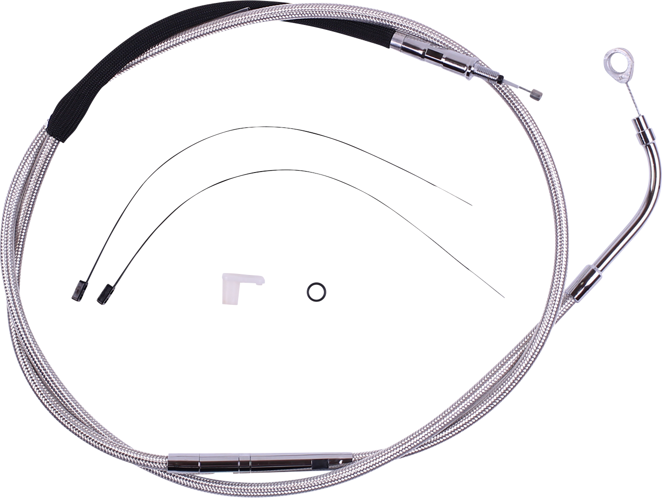 MAGNUM SHIELDING High-Efficiency Polished Stainless Clutch Cable - 69-3/4" 52364HE