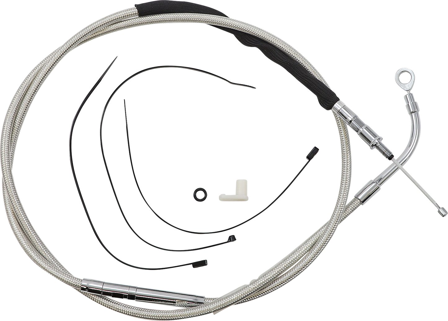MAGNUM SHIELDING High-Efficiency Polished Stainless Clutch Cable - 71-3/4" 52366HE
