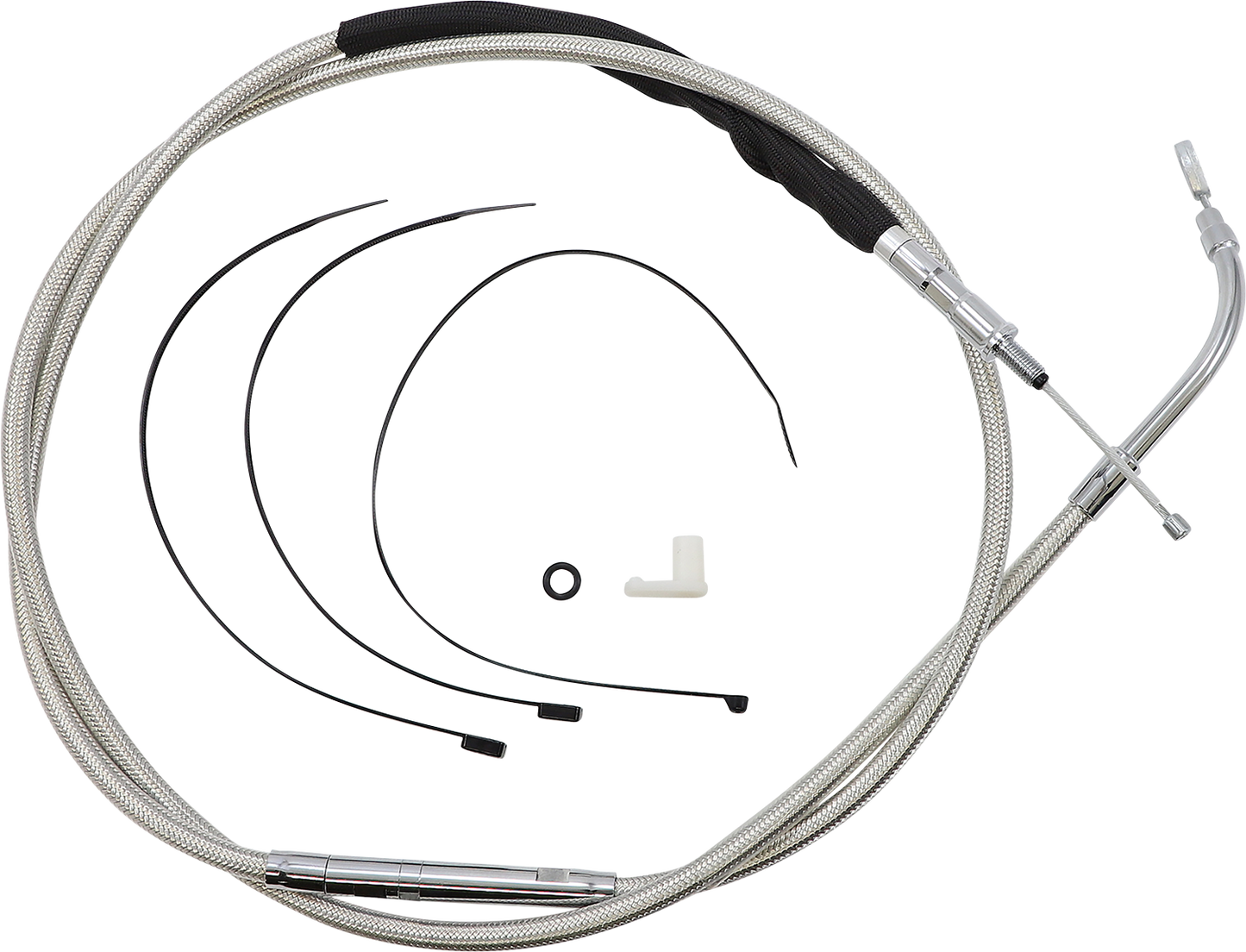 MAGNUM SHIELDING High-Efficiency Polished Stainless Clutch Cable - 73-3/4" 52368HE