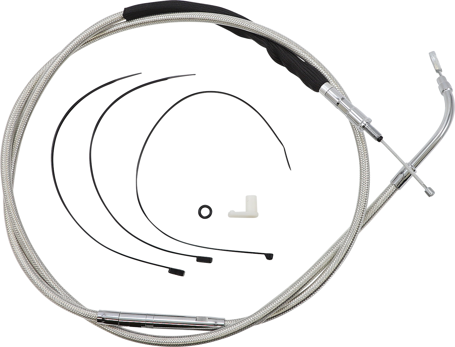 MAGNUM SHIELDING High-Efficiency Polished Stainless Clutch Cable - 73-3/4" 52368HE
