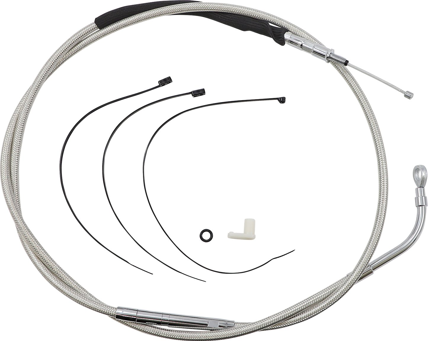 MAGNUM SHIELDING High-Efficiency Polished Stainless Clutch Cable - 75-3/4" 523610HE
