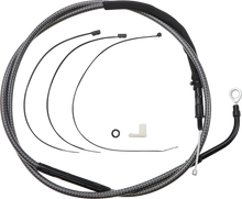 MAGNUM SHIELDING High-Efficiency Polished KARBONFIBR Clutch Cable - 69-3/4" 72364HE