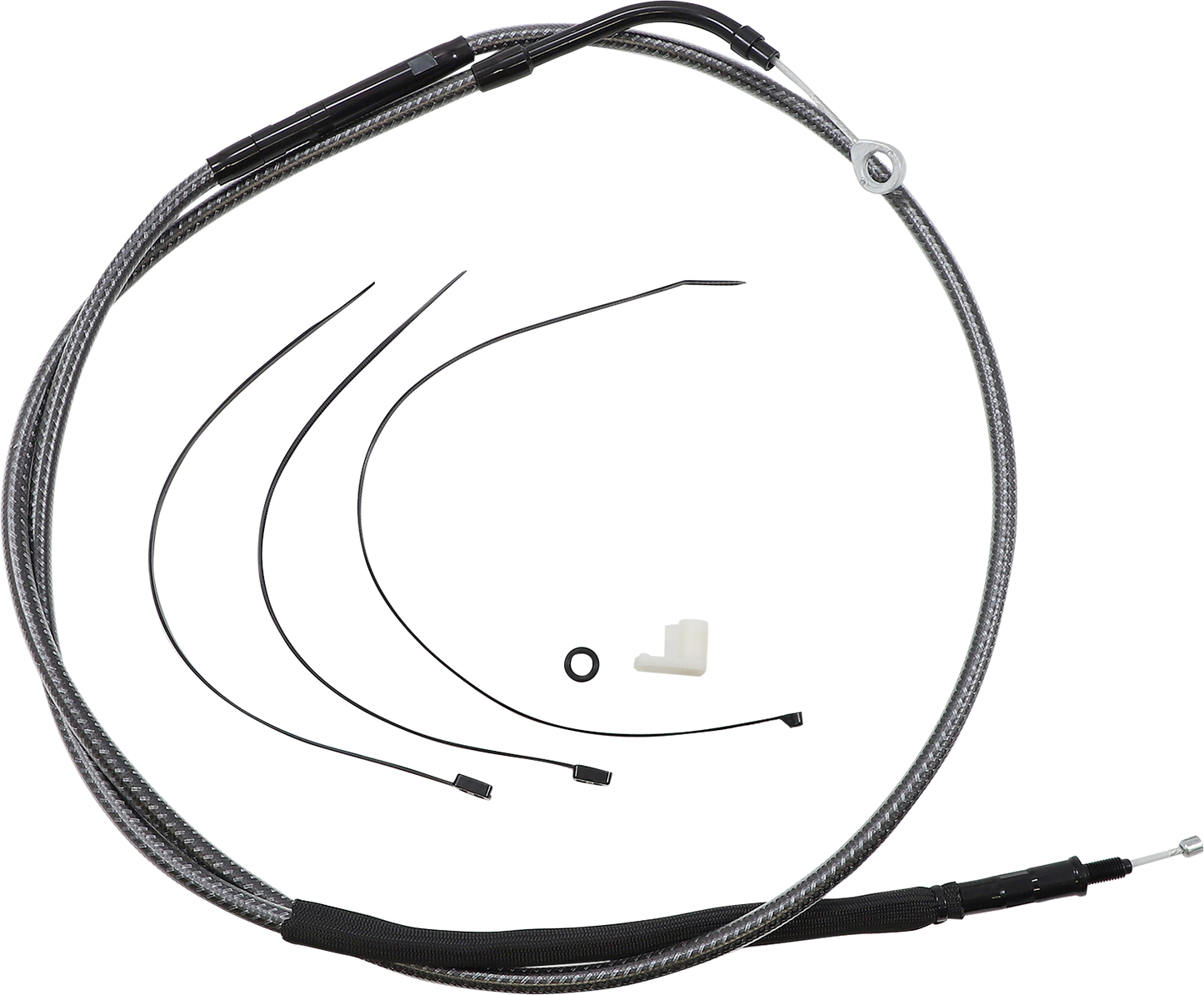 MAGNUM SHIELDING High-Efficiency Polished KARBONFIBR Clutch Cable - 71-3/4" 72366HE