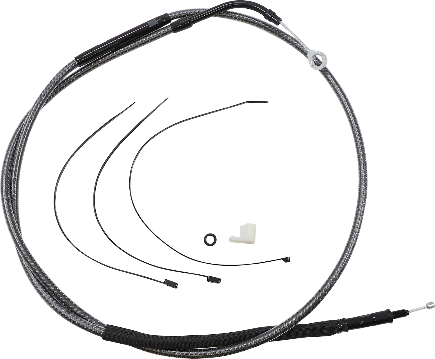 MAGNUM SHIELDING High-Efficiency Polished KARBONFIBR Clutch Cable - 71-3/4" 72366HE