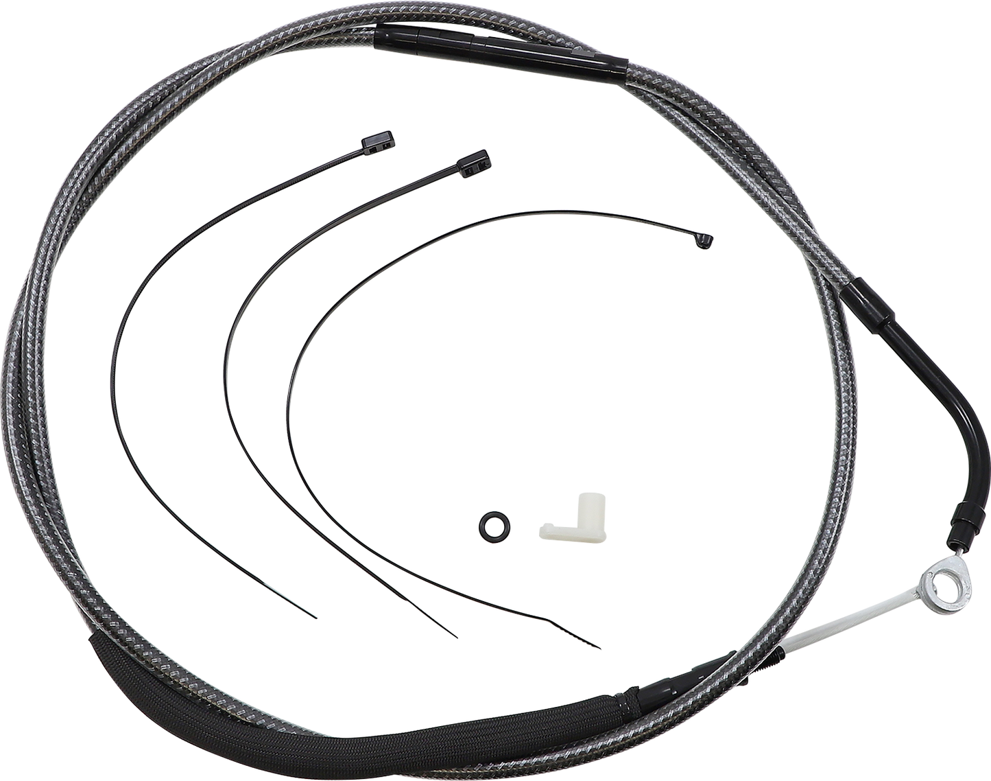 MAGNUM SHIELDING High-Efficiency Polished KARBONFIBR Clutch Cable - 73-3/4" 72368HE