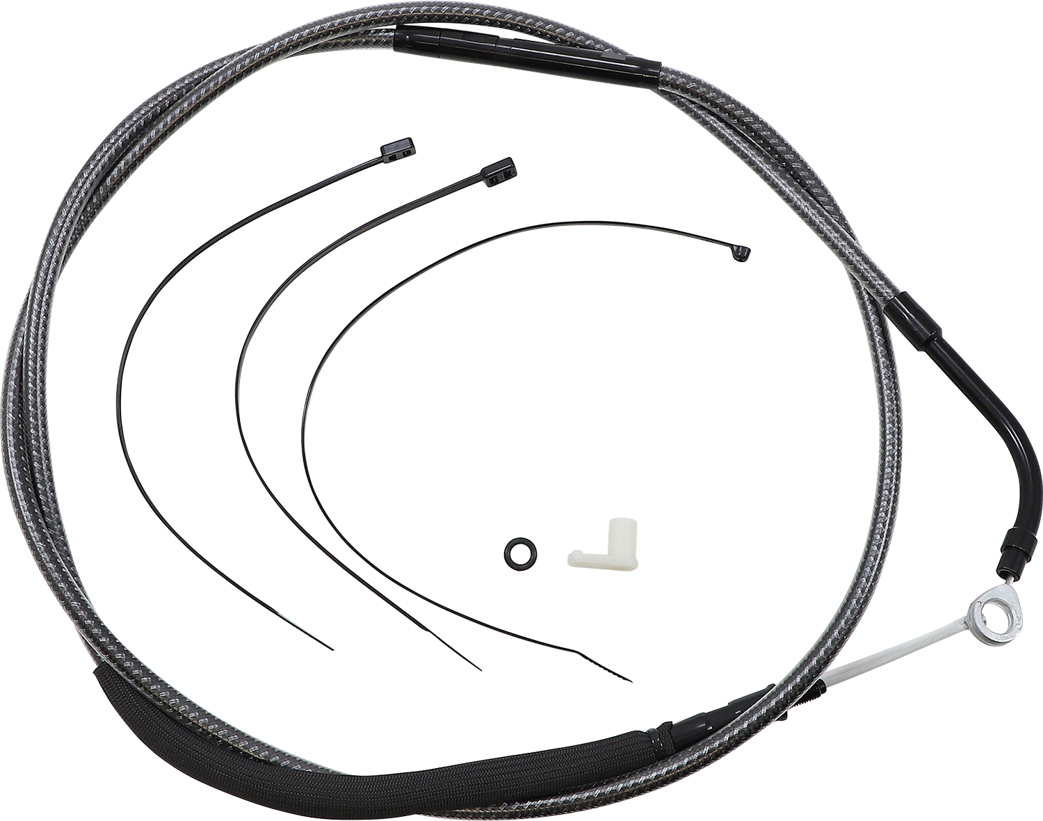 MAGNUM SHIELDING High-Efficiency Polished KARBONFIBR Clutch Cable - 73-3/4" 72368HE