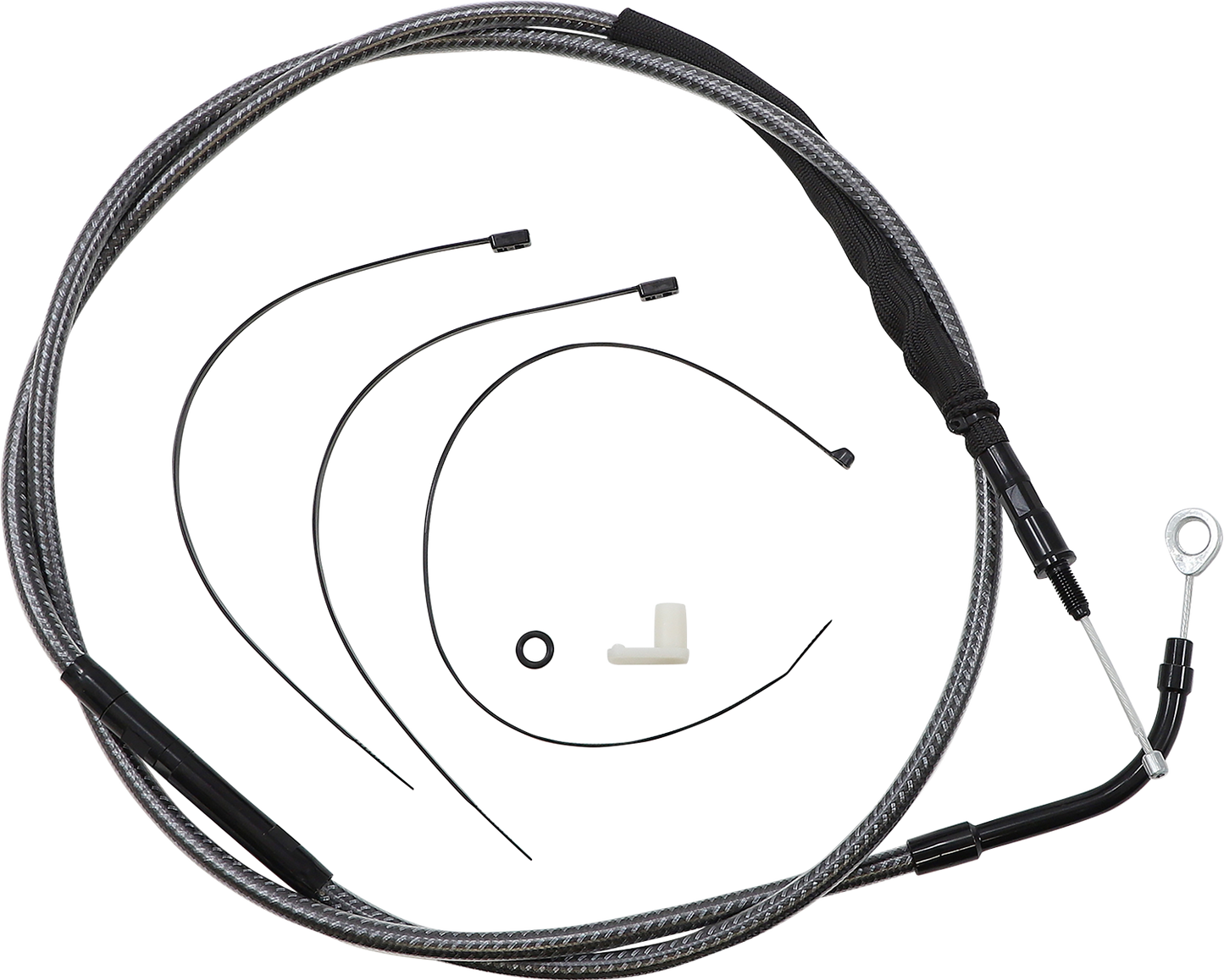 MAGNUM SHIELDING High-Efficiency Polished KARBONFIBR Clutch Cable - 75-3/4" 723610HE