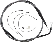 MAGNUM SHIELDING High-Efficiency Polished KARBONFIBR Clutch Cable - 75-3/4" 723610HE