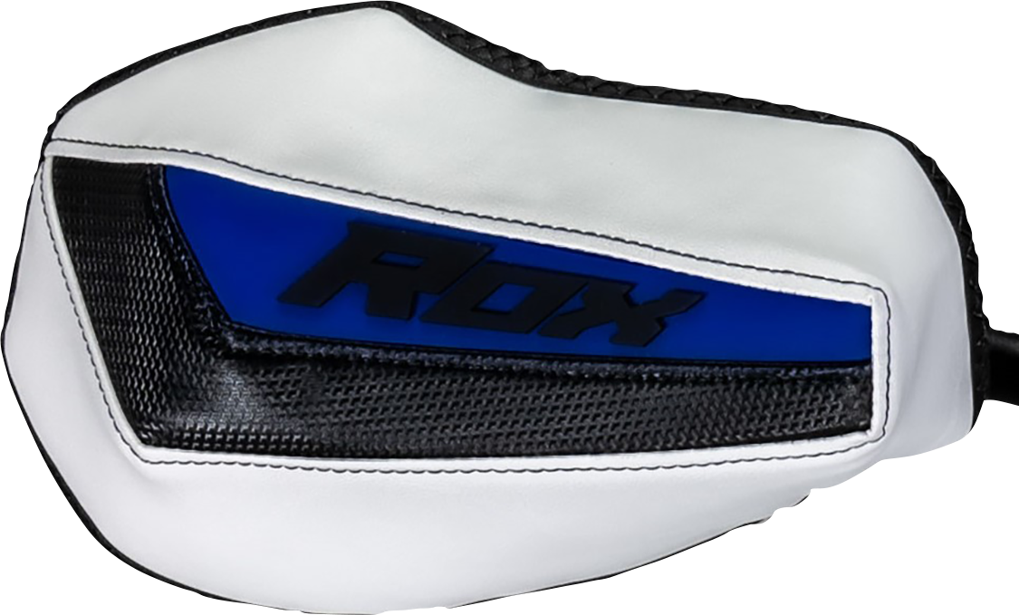 ROX SPEED FX Generation 3 Flex-Tec Handguards - Black/White/Blue FT3-HG-BWB