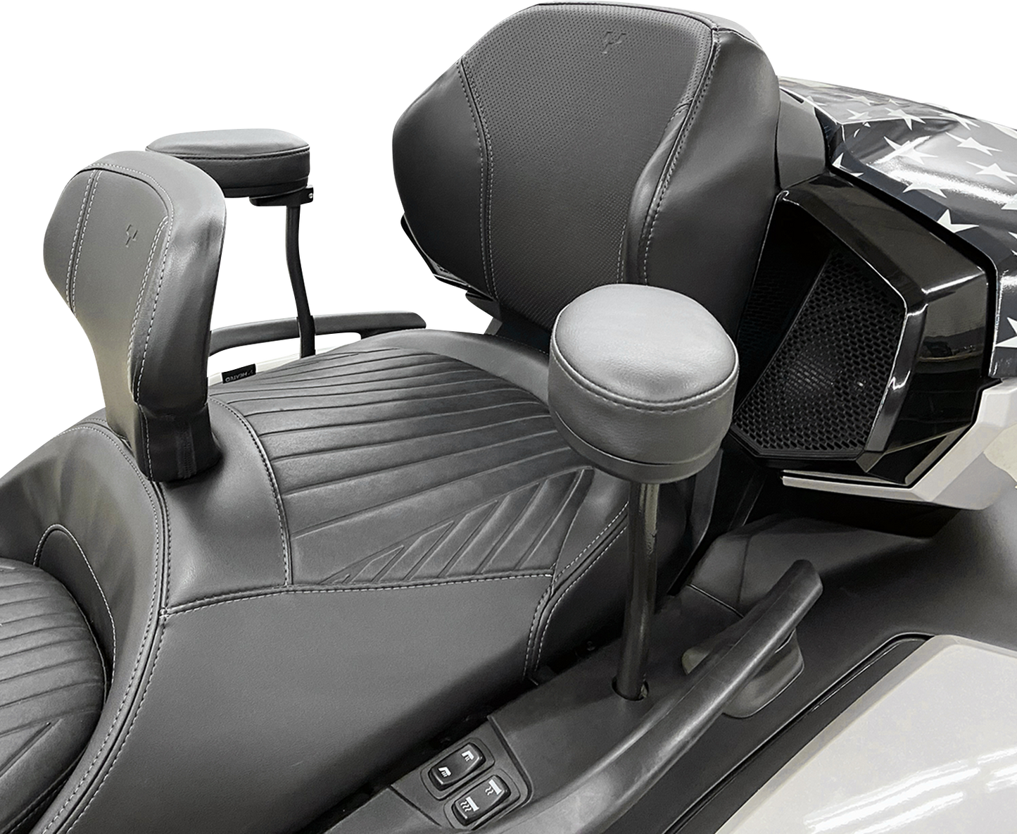 RIVCO PRODUCTS Passenger Armrest - Black - Spyder CA094V3