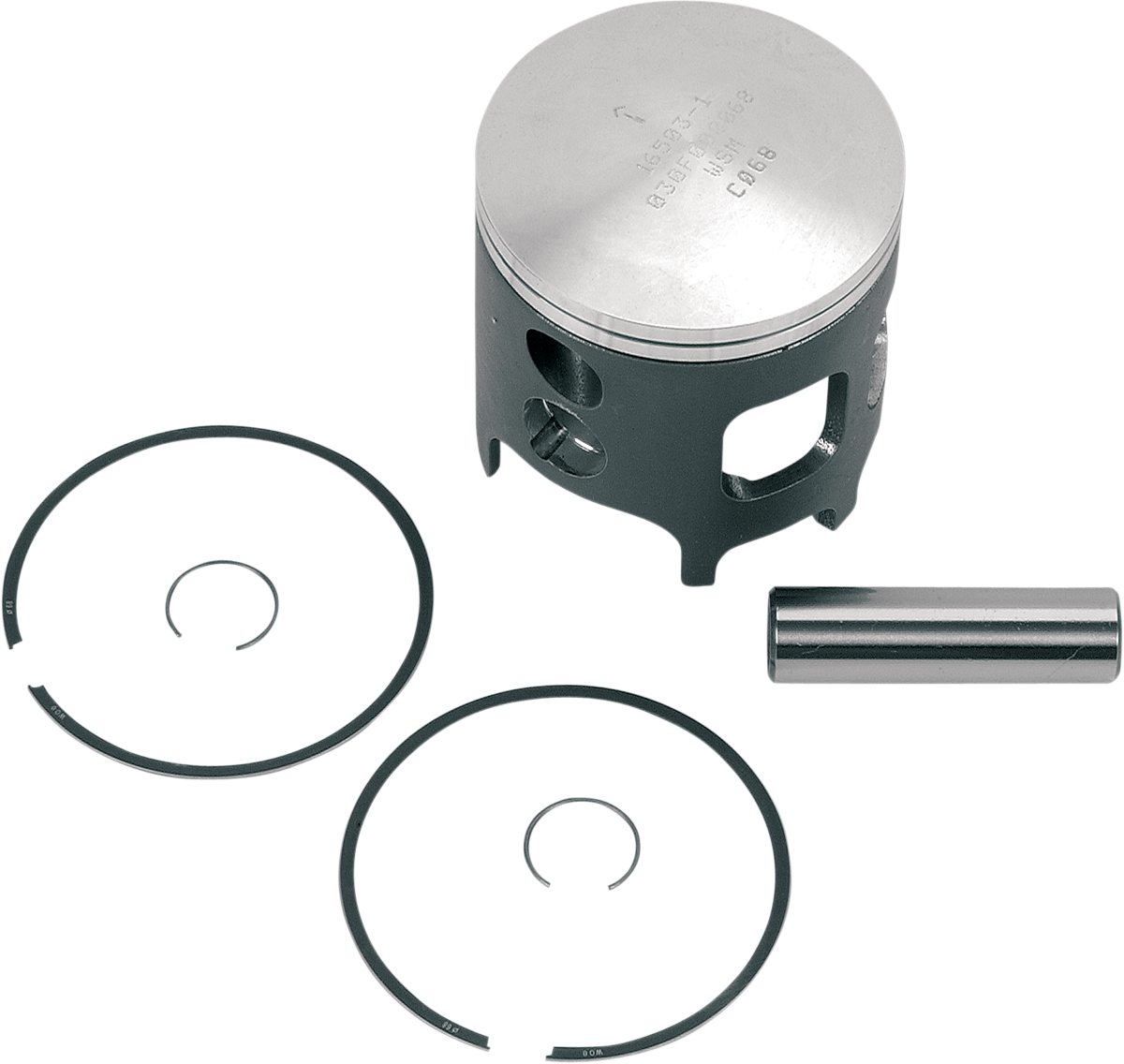 WSM Piston Kit - 68.00 mm - Big Bore - Yamaha 350 Banshee 50-520-68