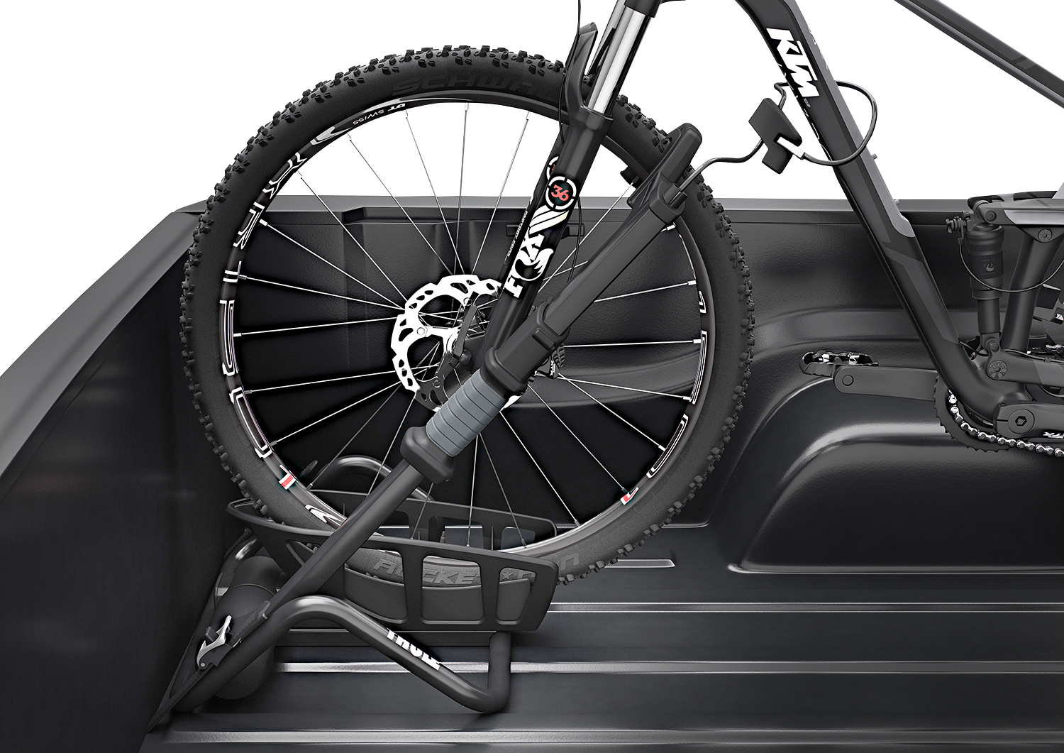 THULE Insta-Gater Pro Truck Bed Bike Rack - Black 501501
