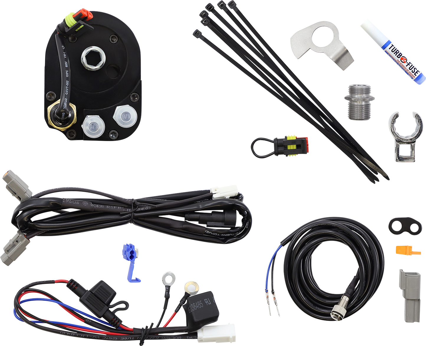 ULTRACOOL Oil Cooler Kit - Gloss Black - Dyna DY-1GSS