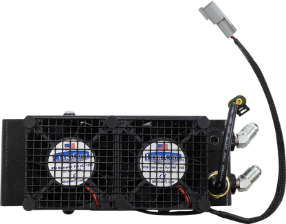 ULTRACOOL Oil Cooler Kit - Naked Black - Indian IN-1N