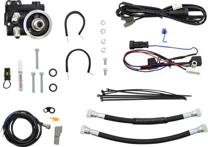 ULTRACOOL Oil Cooler Kit - Naked Black - Indian IN-1N