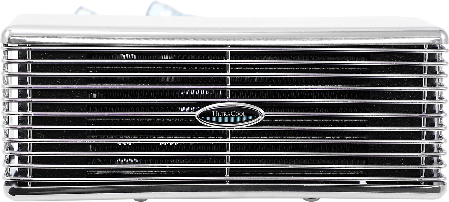 ULTRACOOL Oil Cooler Kit - Chrome - Dyna DY-1CSS
