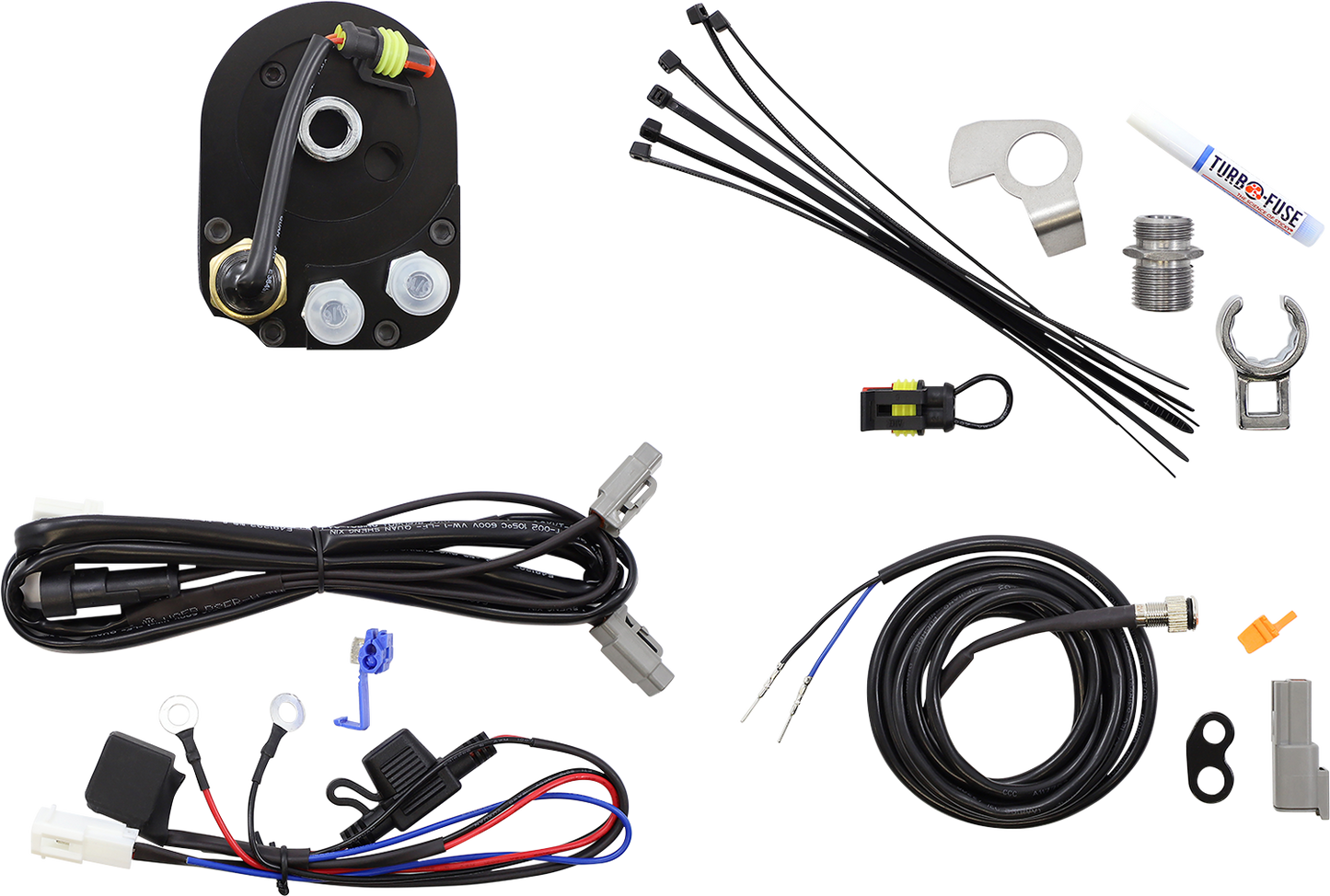 ULTRACOOL Oil Cooler Kit - Flat Black - Dyna DY-1FSS