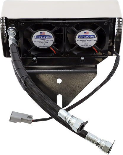 ULTRACOOL Oil Cooler Kit - Chrome - Dyna DY-1CSS