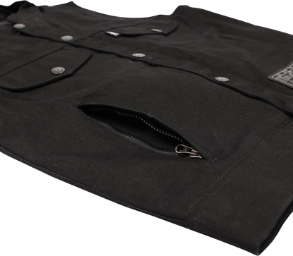 THRASHIN SUPPLY CO. Nightrider v2 Riding Vest - Black - Medium TMJ-12-09