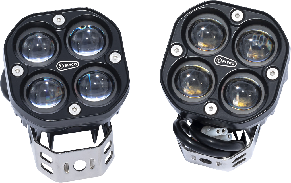 RIVCO PRODUCTS LED Pod Lights - Green UTV34