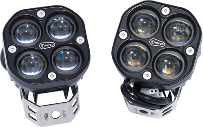 RIVCO PRODUCTS LED Pod Lights - Green UTV34