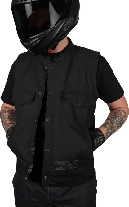 THRASHIN SUPPLY CO. Nightrider v2 Riding Vest - Black - 3XL TMJ-12-13