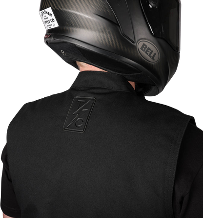 THRASHIN SUPPLY CO. Nightrider v2 Riding Vest - Black - 3XL TMJ-12-13
