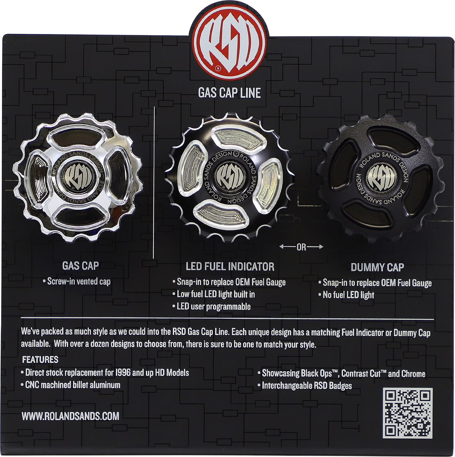 RSD On The Gas Cap Display 0048-1008