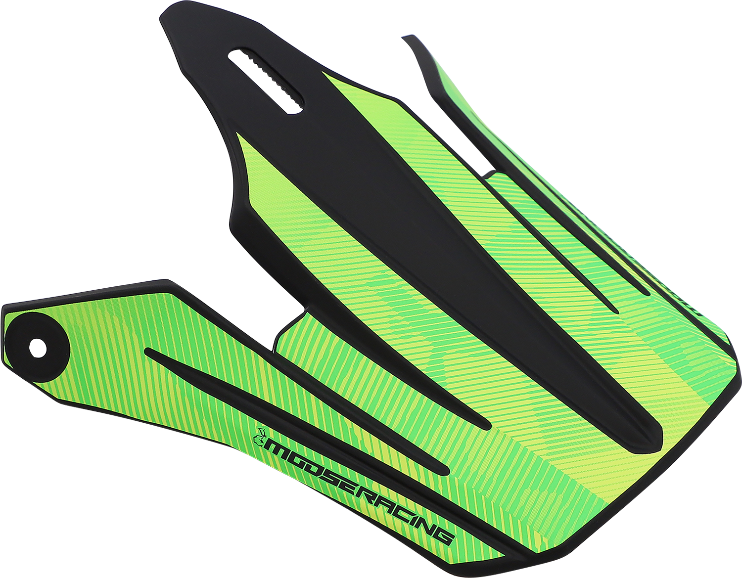MOOSE OFFROAD Youth F.I. MIPS® Visor Kit - Agroid Camo - Yellow/Green 0132-1597