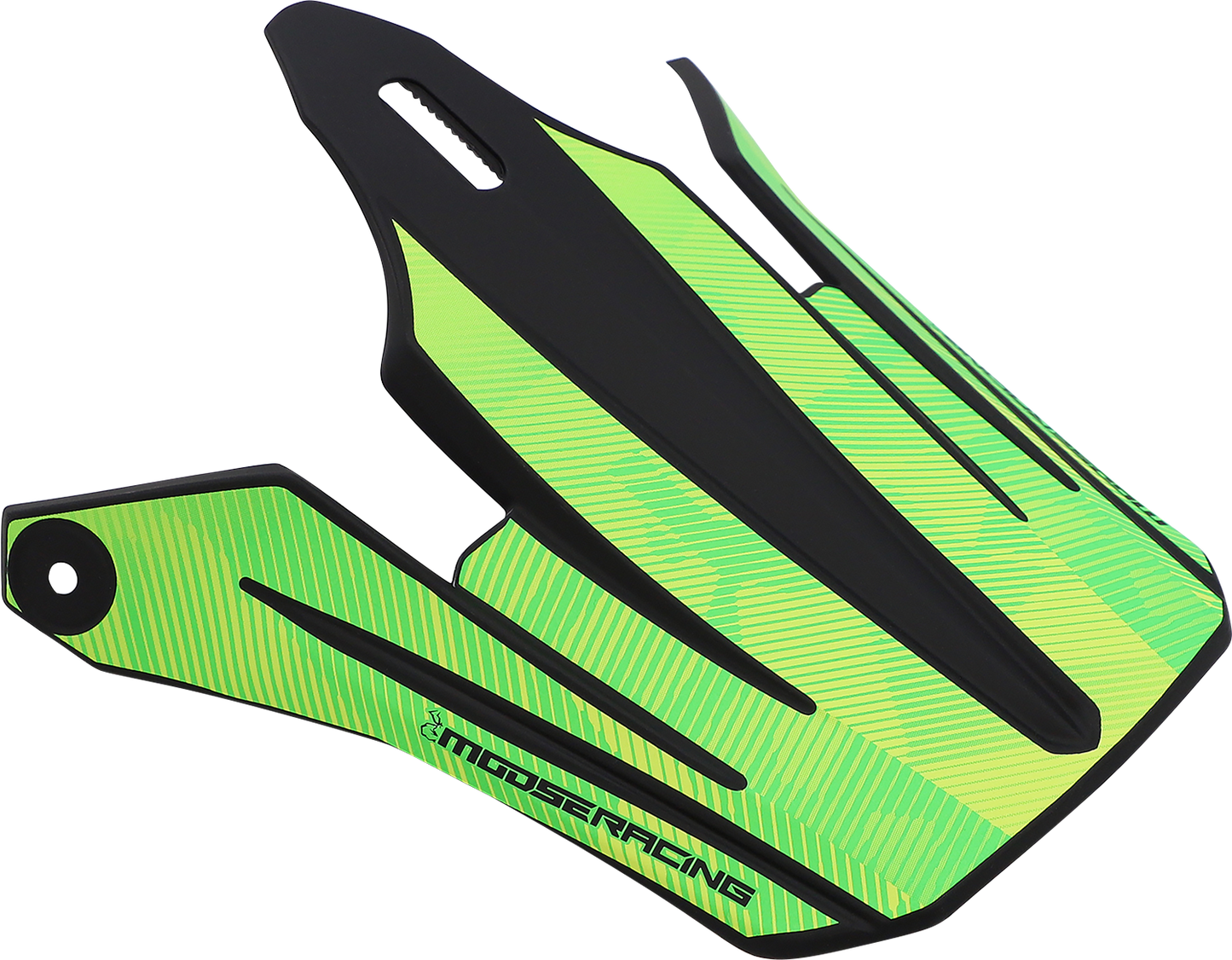 MOOSE OFFROAD Youth F.I. MIPS® Visor Kit - Agroid Camo - Yellow/Green 0132-1597