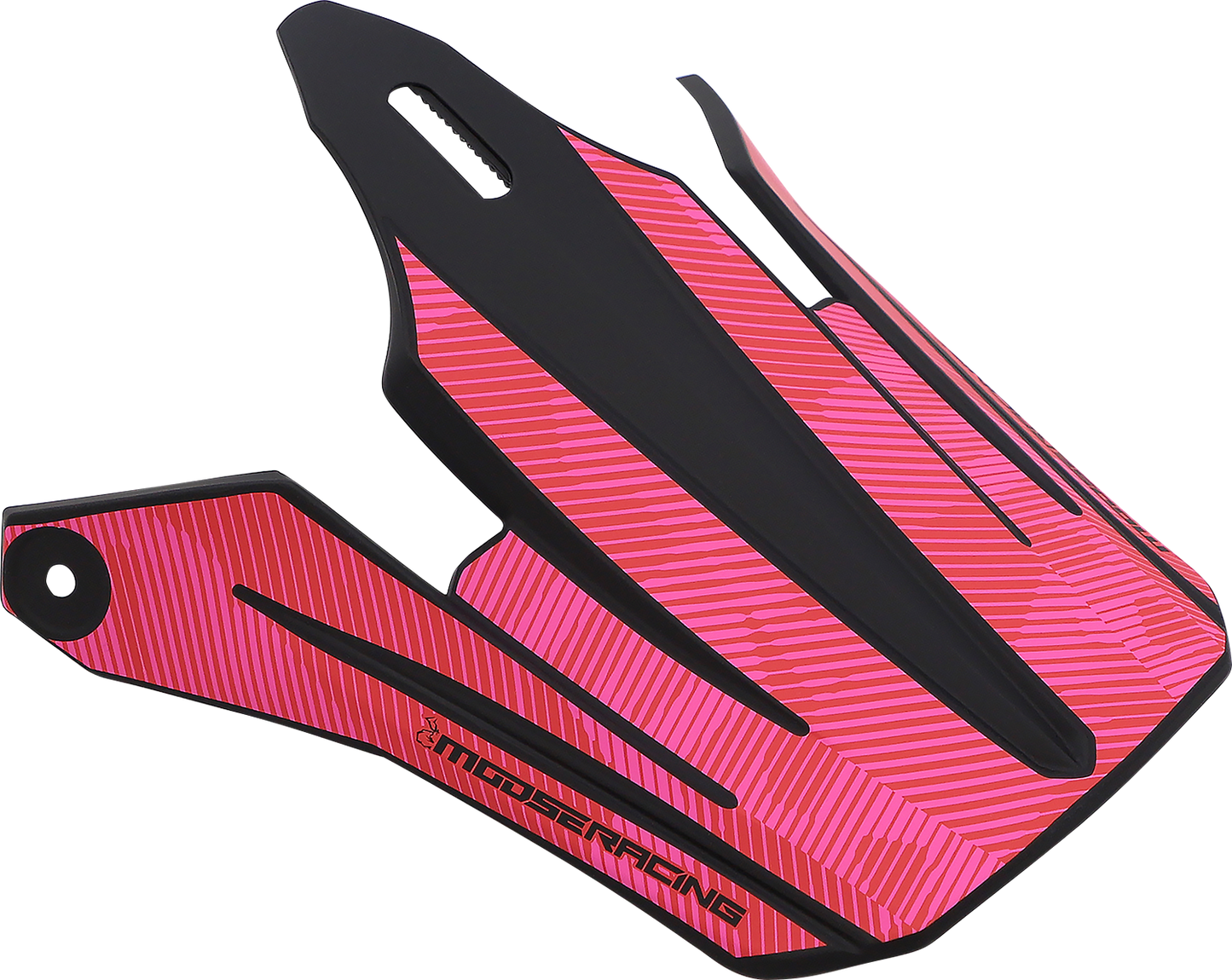 MOOSE OFFROAD Youth F.I. MIPS® Visor Kit - Agroid Camo - Pink/Red 0132-1598