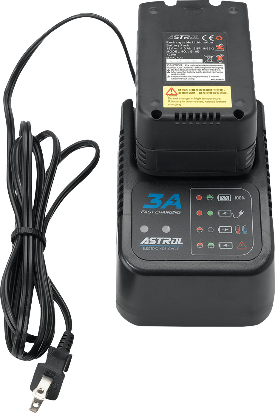 MOOSE OFFROAD RS-16 E-Bike Battery Charger X01-E2502