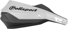 POLISPORT Trail Blazer Handguards - White/Black 8308800001