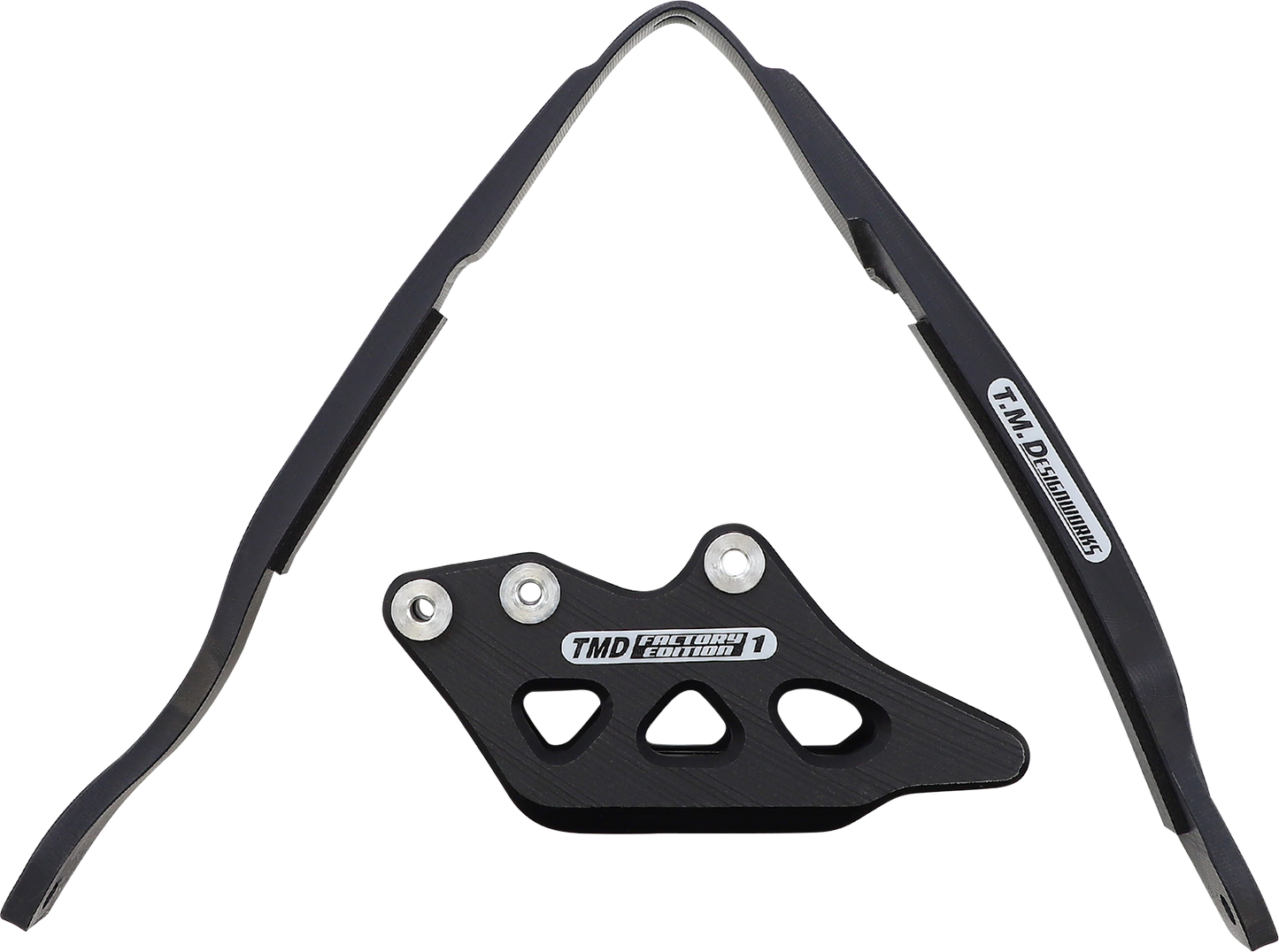T.M. DESIGNWORKS Chain Guide/Slider - Black - Yamaha YCP-K18-BK